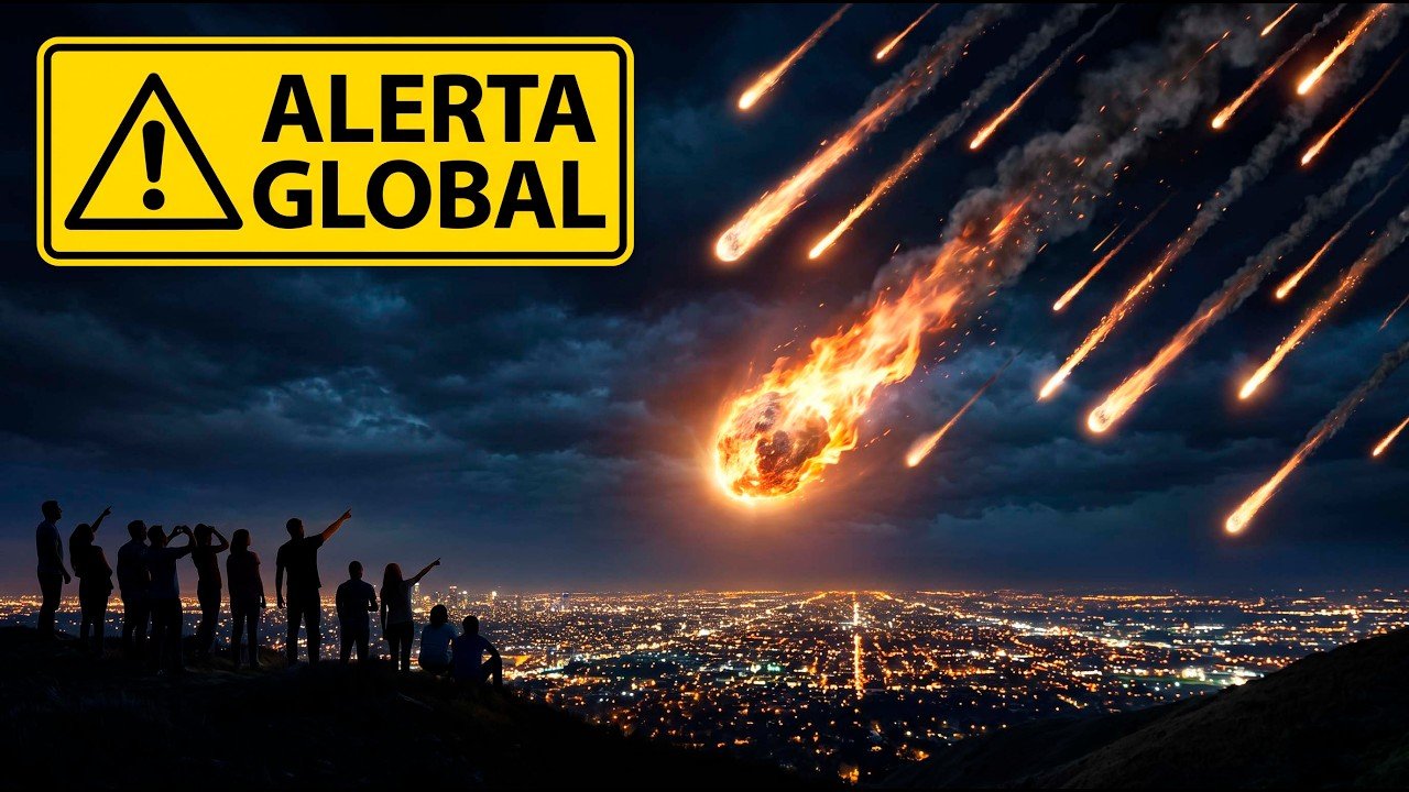 Bolas de fogo estão caindo por toda a Terra neste momento