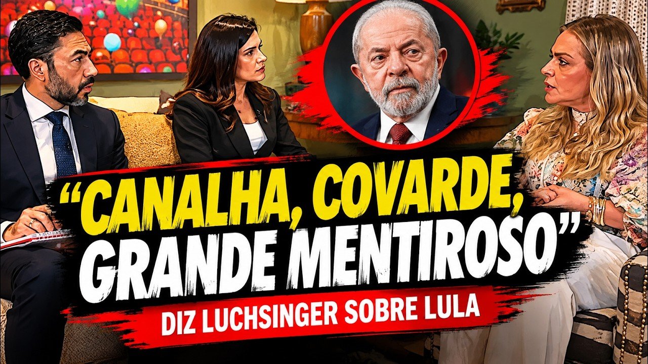 "Canalha, covarde, grande mentiroso", diz Luchsinger sobre Lula