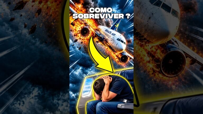 VOCÊ SABERIA SOBREVIVER A UM ACIDENTE DE AVIÃO? 🤯 #shorts #viral