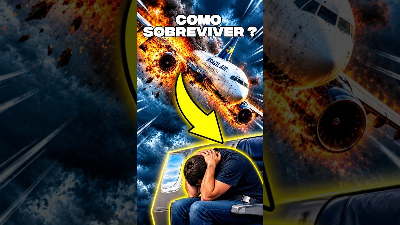 VOCÊ SABERIA SOBREVIVER A UM ACIDENTE DE AVIÃO? 🤯 #shorts #viral