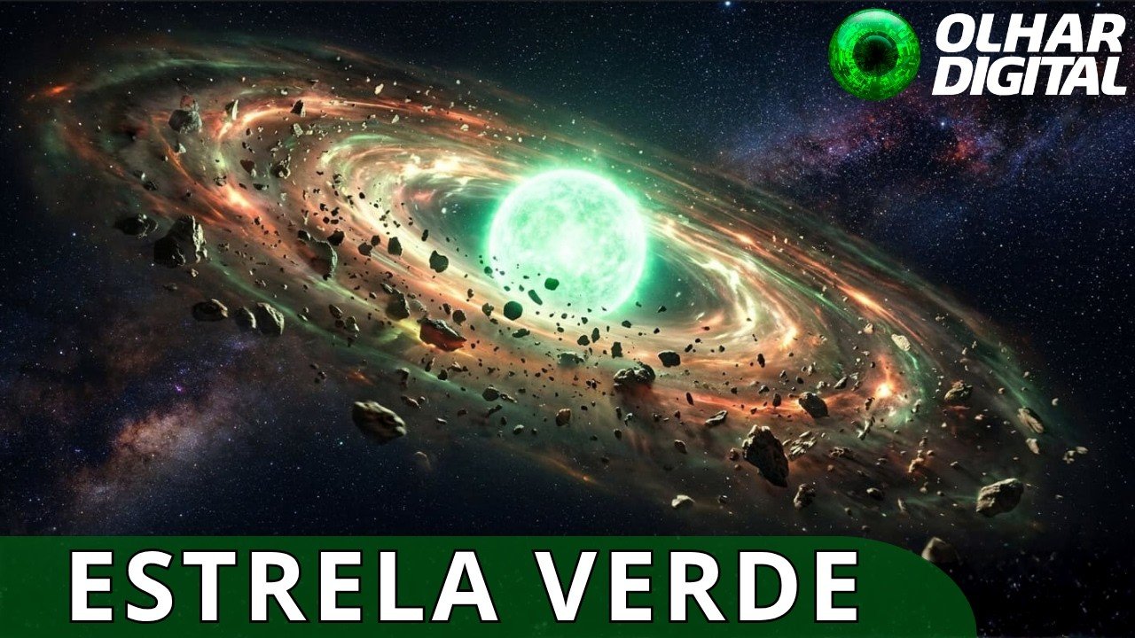 Cientistas descobrem a primeira estrela verde do Universo