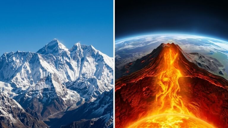 Cientistas descobriram duas montanhas muito mais altas que o Everest