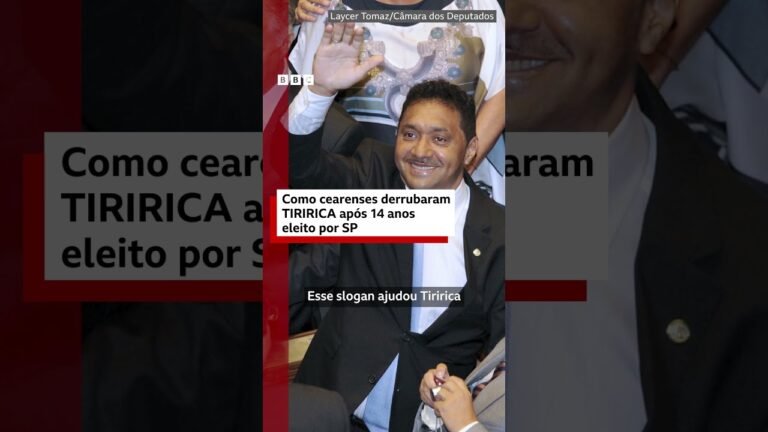 Como cearenses derrubaram TIRIRICA após 14 anos eleito por SP