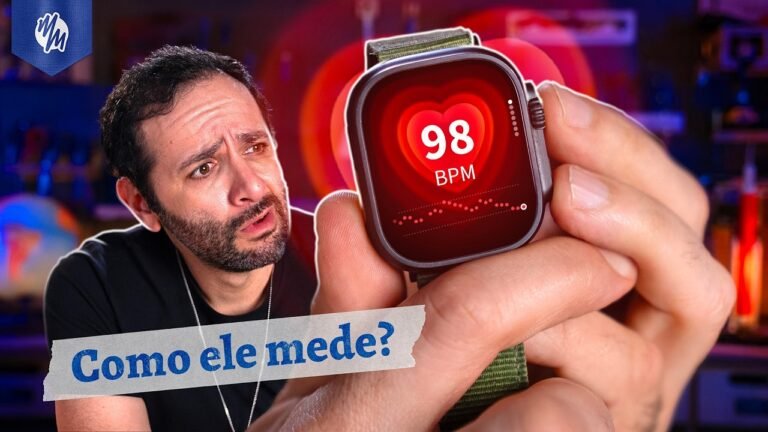 Como o RELÓGIO consegue LER seu CORPO?