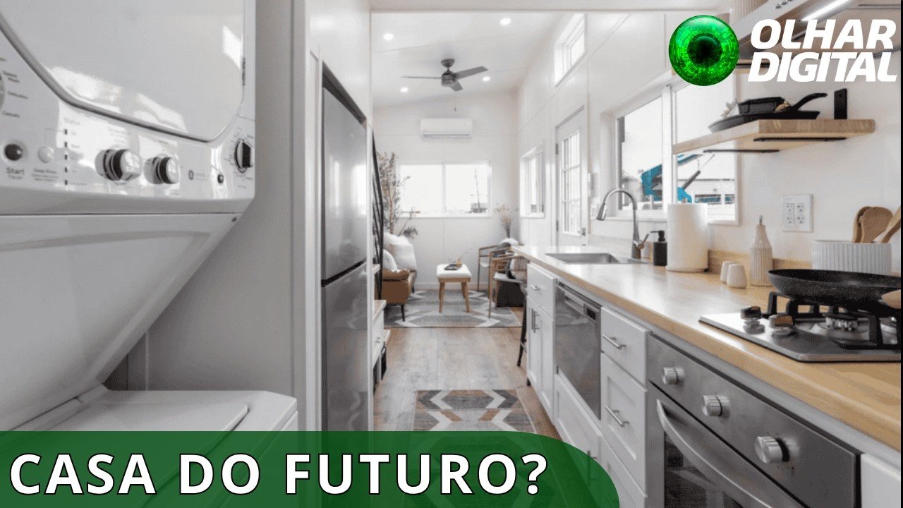 Conheça essa casa sobre rodas compacta que tem de tudo!