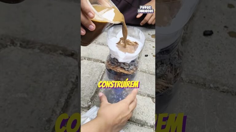 CONSTRUÍRAM UM FILTRO TOTALMENTE FUNCIONAL SEM GASTAR NENHUM CENTAVO