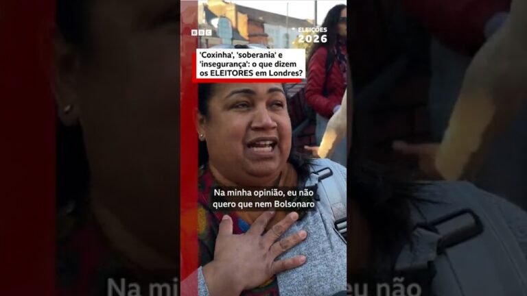 "Coxinha", "soberania" e "insegurança": o que dizem os eleitores em Londres?