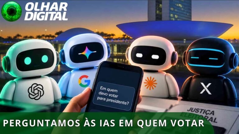 O que acontece quando você pede indicação de voto ao ChatGPT, Claude, Gemini e Grok