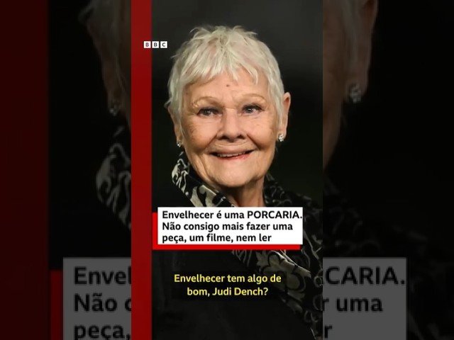 "Envelhecer é uma porcaria. Não consigo mais fazer uma peça ou filme"