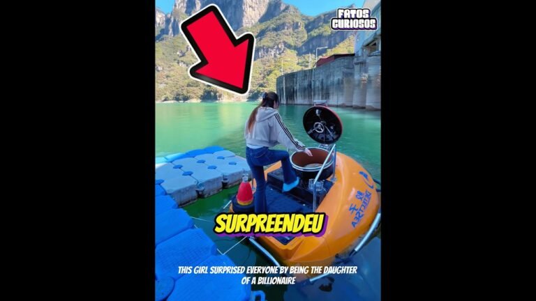ESSA GAROTA TEM UM SUBMARINO TOTALMENTE FUNCIONAL