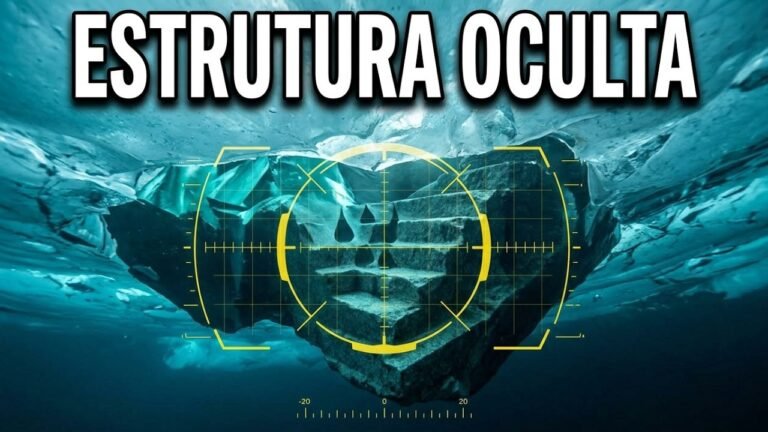 Estrutura misteriosa encontrada escondida sob o gelo da Antártida