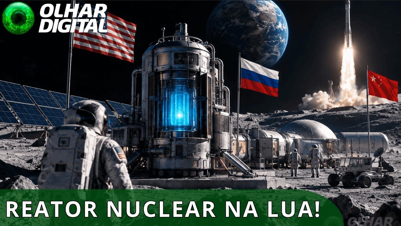 EUA e Rússia disputam corrida para levar reatores nucleares à Lua