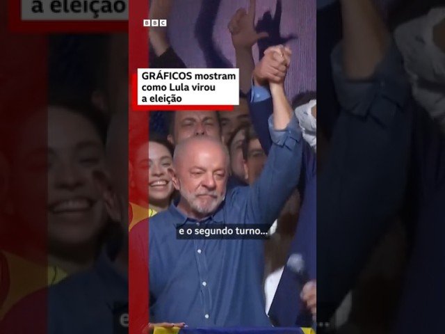 Gráficos mostram como Lula virou a eleição