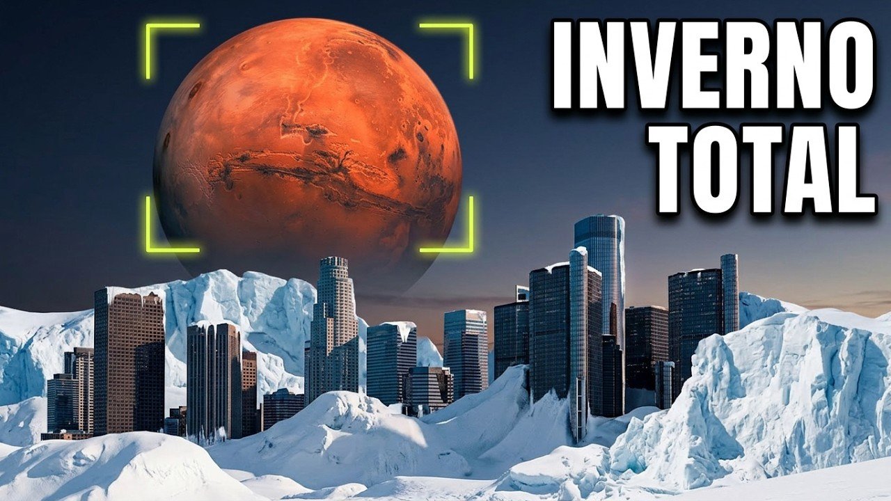 Cientistas alertam que Marte pode desencadear uma nova era glacial na Terra