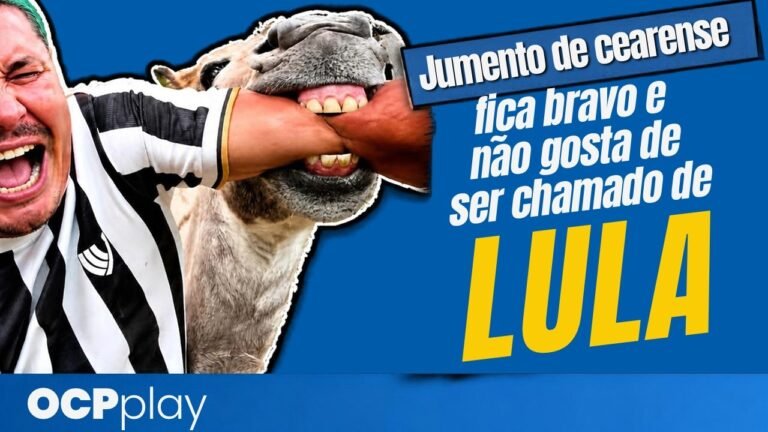 Jumento de cearense fica bravo e não gosta de ser chamado de Lula