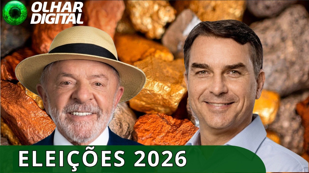 Eleições 2026: conheça os planos de Lula e Flávio Bolsonaro para terras raras e minerais críticos