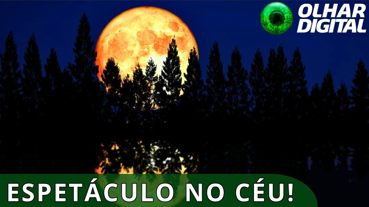 Lua do Caçador ilumina o céu em diferentes países; veja