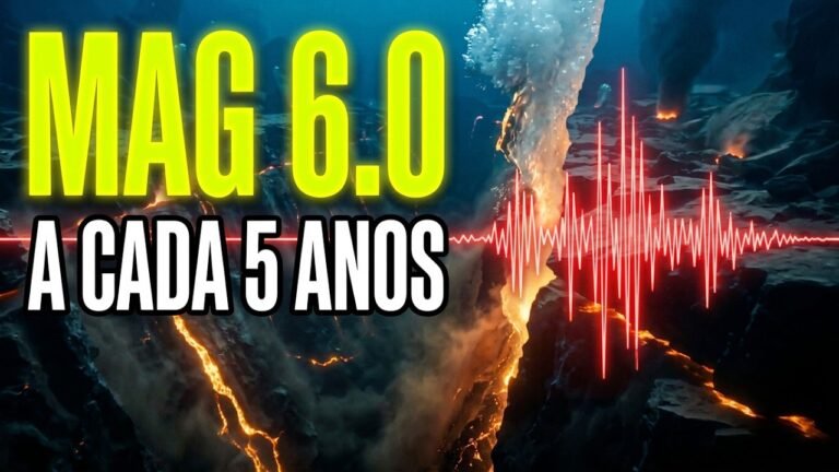 Uma falha oculta no Pacífico continua gerando terremotos de magnitude 6