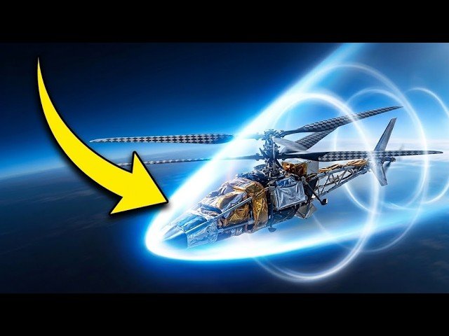 NASA cria um helicóptero que rompe a barreira do som