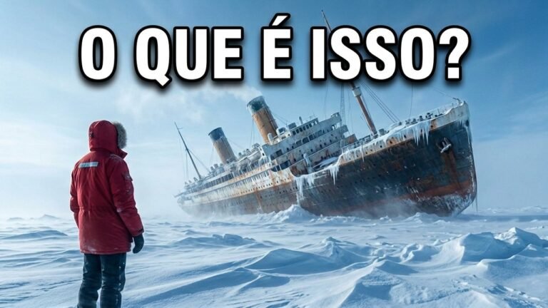 Navio virado no meio da Antártida — Mistério resolvido