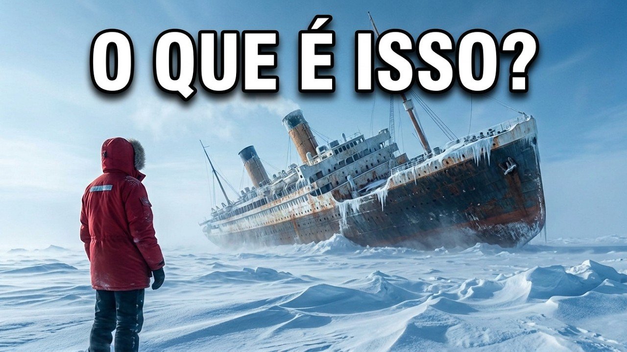 Navio virado no meio da Antártida — Mistério resolvido