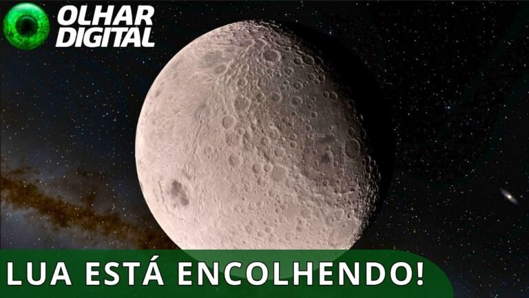 Novo estudo revela o que está por trás do encolhimento da Lua