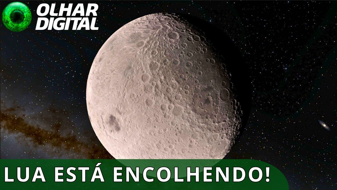 Novo estudo revela o que está por trás do encolhimento da Lua
