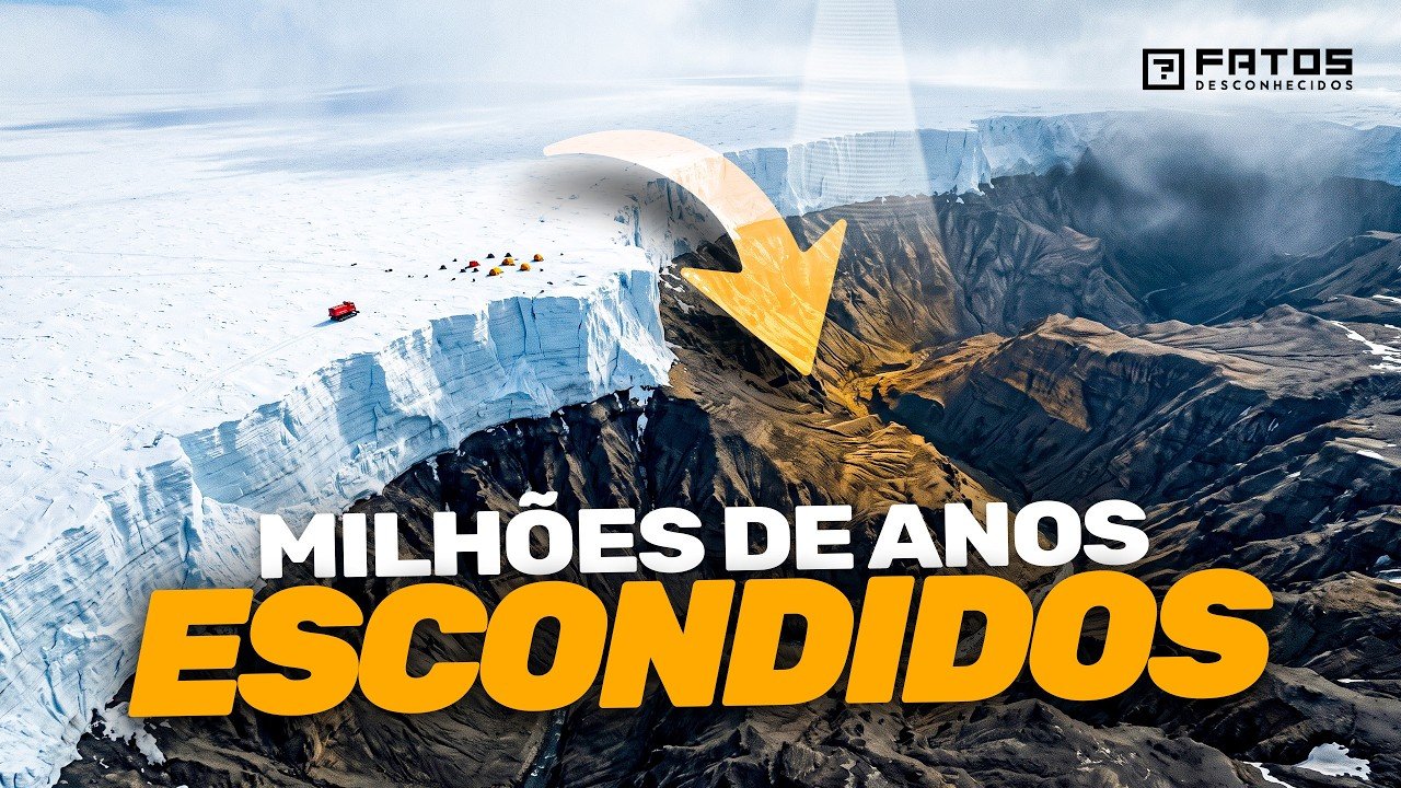 O GELO da Antártica Esconde a VERDADEIRA História da Terra?