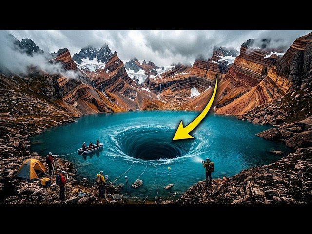 O único lago do mundo sem fundo