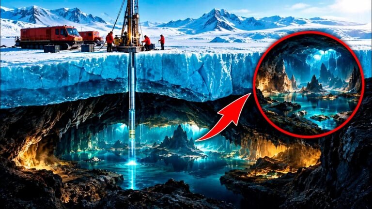 Eles escanearam o subsolo sob o gelo da Antártida — e descobriram um mundo subterrâneo secreto