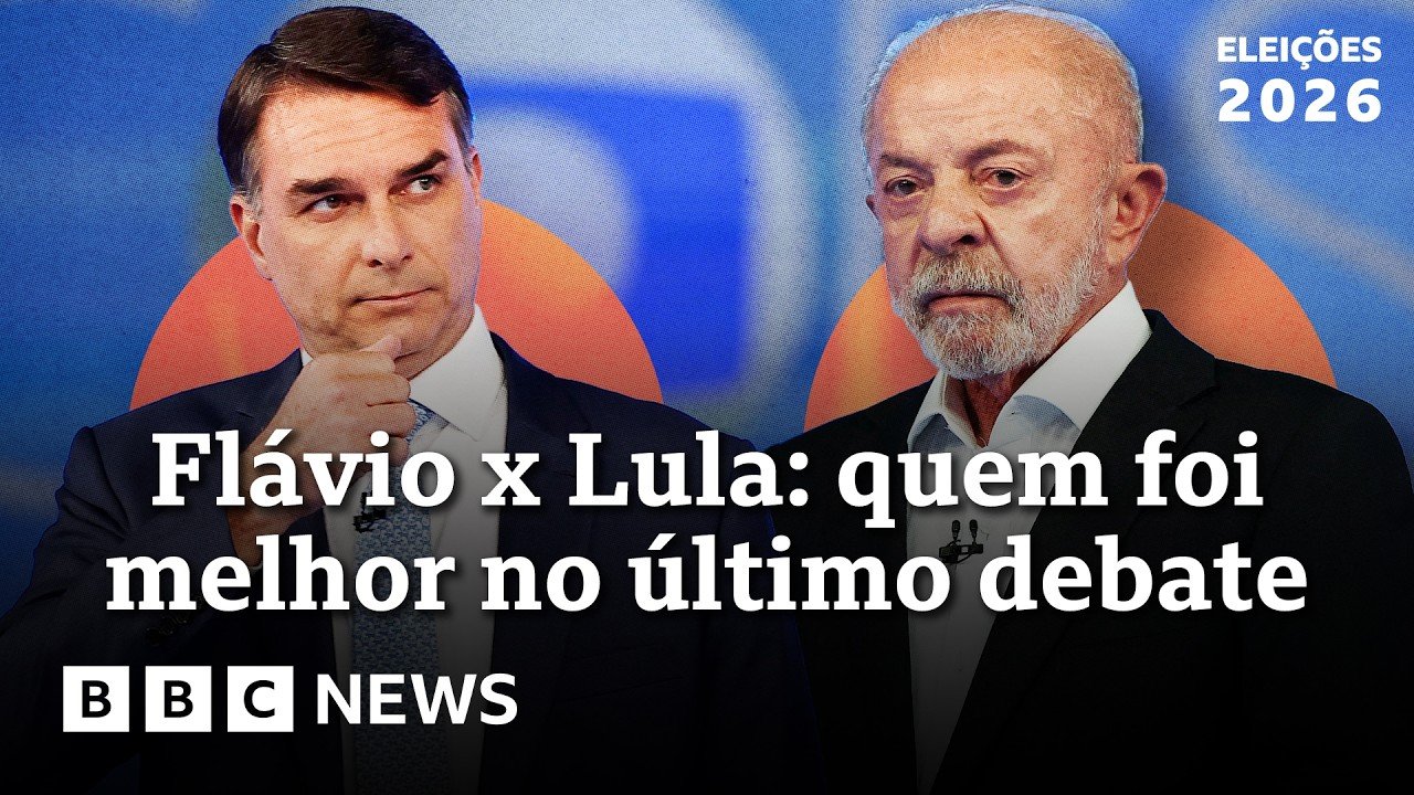 Os melhores momentos do debate entre Lula e Flávio na Globo