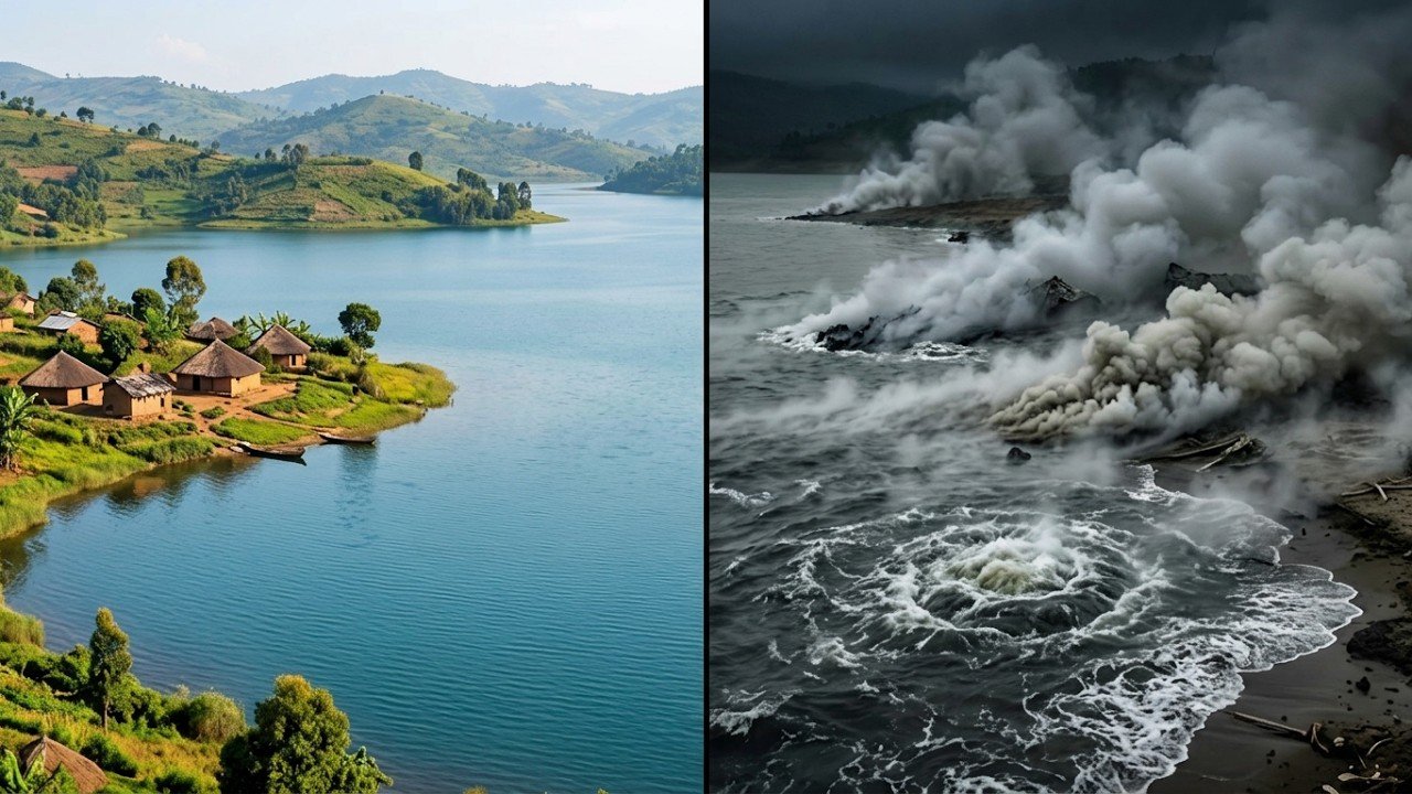 Pequeno lago na África que poderia matar milhões de uma só vez