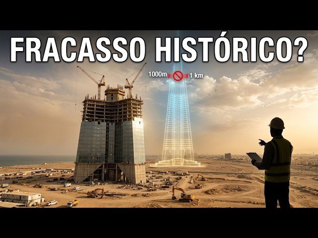 Por que a Jeddah Tower nunca chegará a um quilômetro
