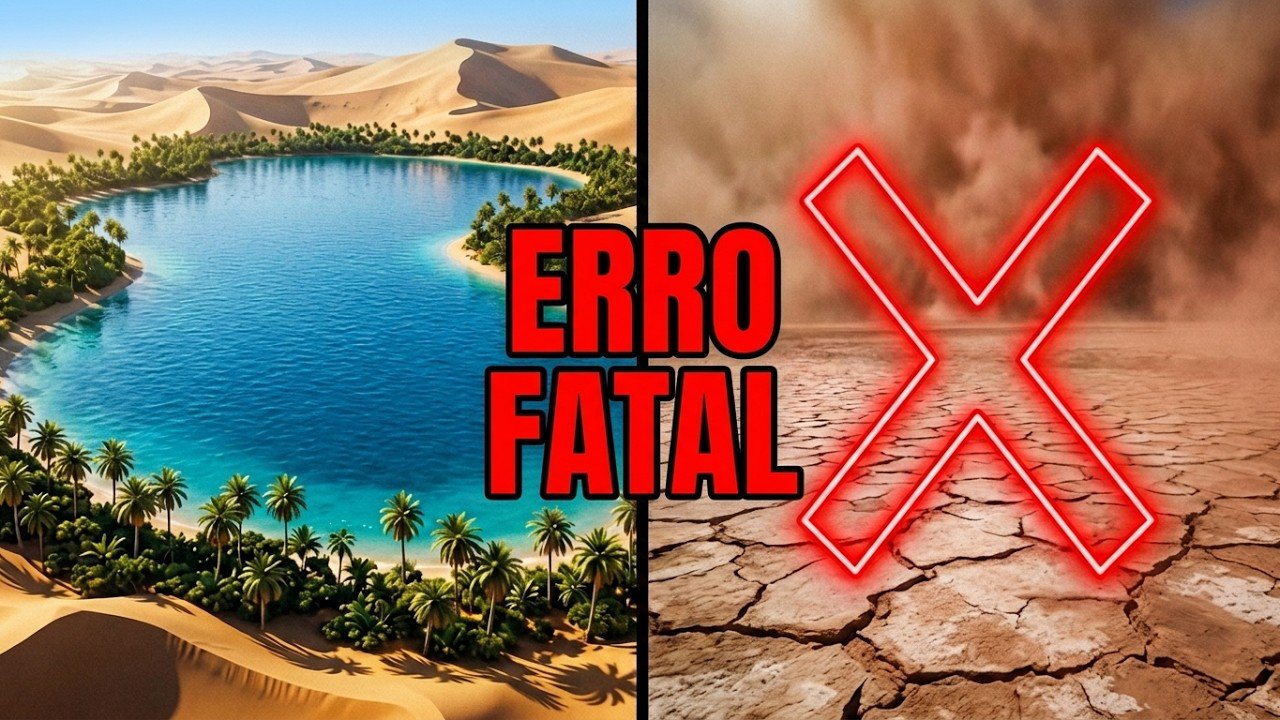 Por que o Projeto Mar do Saara Deu Completamente Errado