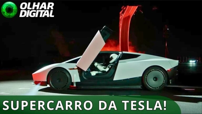Tesla revela carro que “voa” e dirige de ponta-cabeça com tecnologia da SpaceX