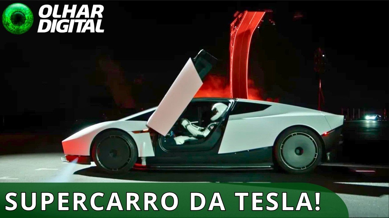 Tesla revela carro que “voa” e dirige de ponta-cabeça com tecnologia da SpaceX