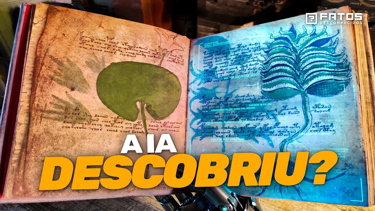 O Manuscrito Voynich foi reanalisado por IA... Ninguém esperava essas descobertas