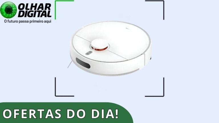 Robô aspirador saindo com 41% de desconto e mais promoções imperdíveis