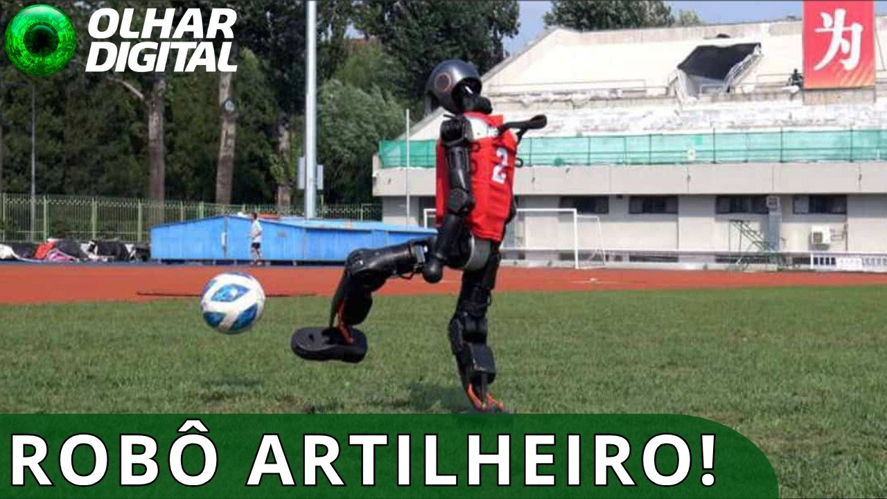 Robô humanoide acerta até 90% dos chutes ao gol em testes reais