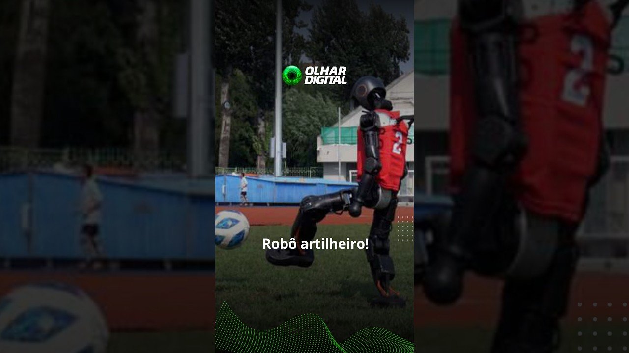 Robô humanoide acerta até 90% dos chutes ao gol em testes reais