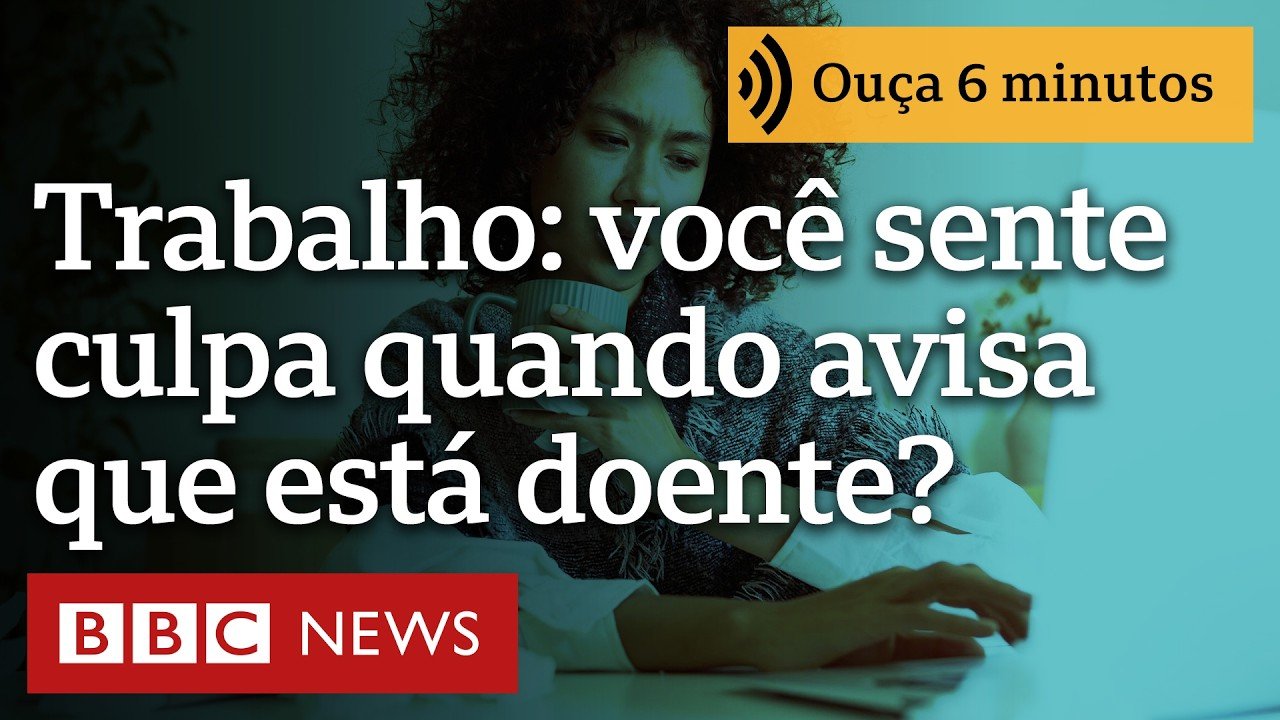 Você sente culpa ao avisar no trabalho que está doente? Talvez seja por isso...