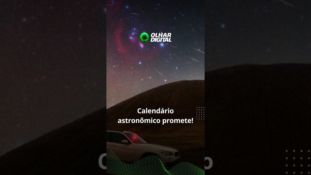 Outubro tem chuva de meteoros; Júpiter e Saturno ganharão protagonismo nos céus