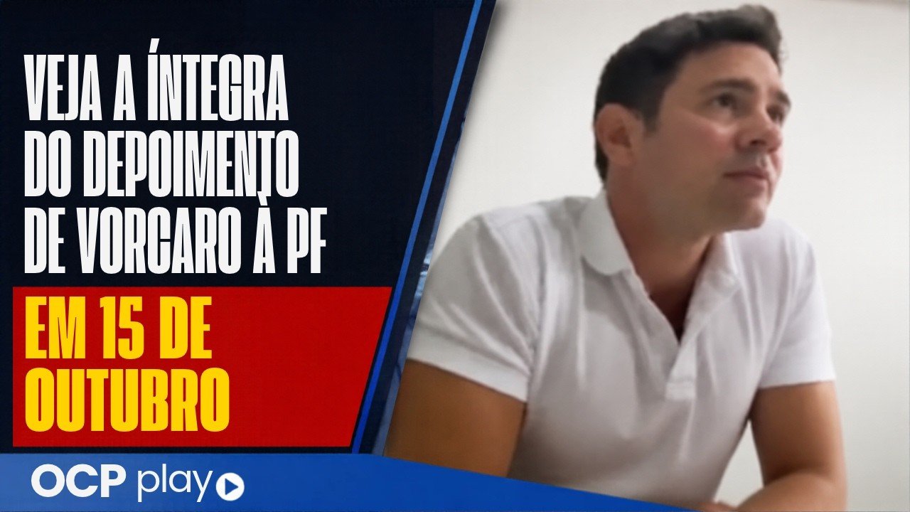 Veja a íntegra do depoimento de Vorcaro à PF em 15 de outubro